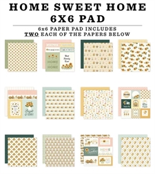 Carta Bella Paper Pad 6x6" - Home Sweet Home